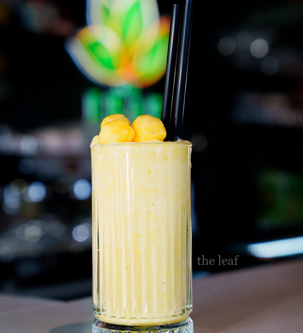 Cremiger Shake aus der Getränkekarte von The Leaf